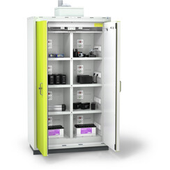 DÜPERTHAL BATTERY Station XL, 400 Volt, CI, Armoire de sécurité Niveau 2