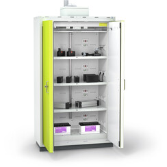 DÜPERTHAL BATTERY Station XL, 400 Volt, Armoire de sécurité Niveau 2