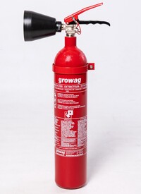 CO2-2M Growag Kohlendioxid-Feuerlöscher