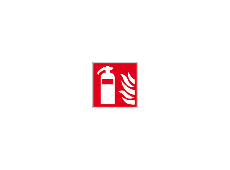 Brandschutz-Hinweisschild: Feuerlöscher befindet sich