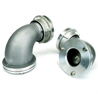 Crépine d'aspiration coudée 90° pour cave Storz 75