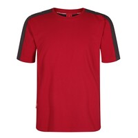 T-Shirt ENGEL Galaxy / rot-anthrazit