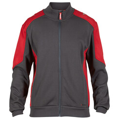 Sweat Cardigan ENGEL Galaxy anthracite/rouge
