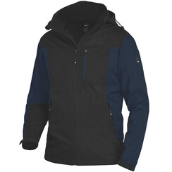 Softshell-Jacke FHB Jannik, marine-schwarz