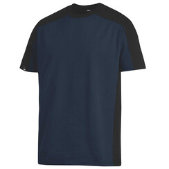 T-Shirt FHB Marc Rundhalsausschnitt, marine-schwarz