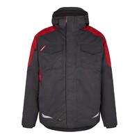 Winterjacke ENGEL Galaxy / anthrazit-rot