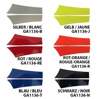 Reflektierende Kennzeichnung zu Feuerwehrhelm GALLET F1XF / Grösse M