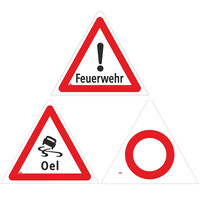 Faltsignal GROWAG 90 cm / Retrorefl. R1 / "Kombi"