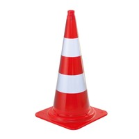 Leitkegel MORION retrorefl. R2B 75 cm, Rot-Weiss