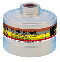 Filtre combiné MSA type 93 ABEK 2 Hg/St