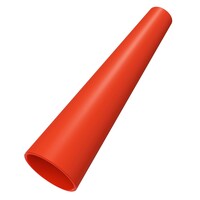 Cône de signalisation ROUGE