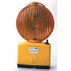 Lampe balise Star-Flash LED 610, simple face, jaune, à piles