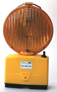 Lampe balise Star-Flash LED 610, double face jaune, à piles