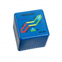 Batterietester für 6 Volt Trockenbatterien 4R/25