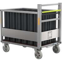 Transportwagen MUNK für 24 Atemluftflaschen