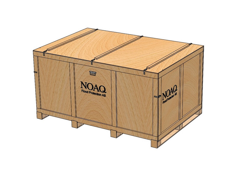 Mobiler Hochwasserschutz NOAQ Boxwall