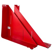 Giebelelement NOAQ Boxwall Gable BW102, per Paar (links + rechts)