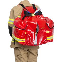Sac à dos réserve de tuyaux RT 2.0, rouge
