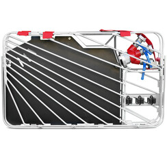Panier à tuyaux FLEXATTACK équipé pour feux de forêt